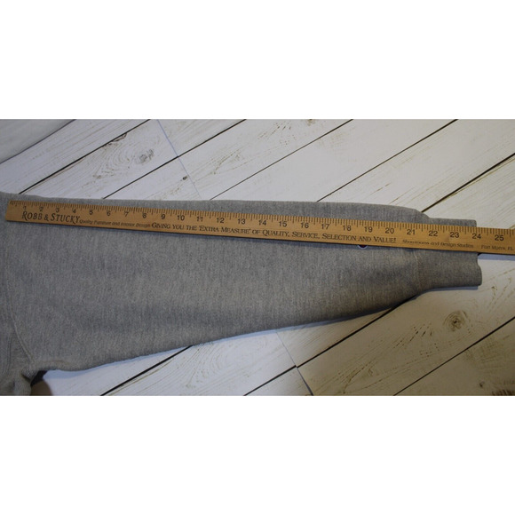 Champion Reverse Weave Men M Gray Hoodie Graphic Print Kangaroo Pocket Pullover - Picture 10 of 10